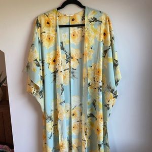 Floral kimono